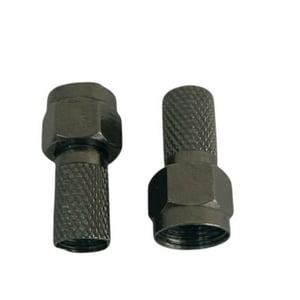 Genérico - Conector Coaxial Rg-6 Níquel Set De 25 En Caja Pvc