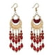 thumbnail image 1 of Pendientes largos de estilo bohemio con borlas vintage y cuentas, 1 of 5