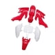 thumbnail image 3 of Juego De Guardabarros Carenado Rojo Blanco Para Honda Crf50 XR50 Sdg SSR, 3 of 5