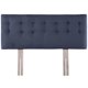 thumbnail image 1 of Respaldo Cama Botone King Felpa Gris, 1 of 4