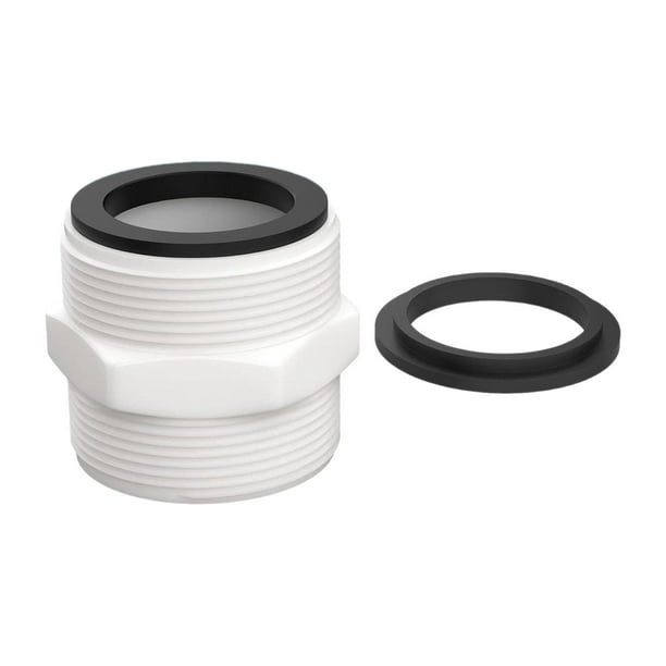 Adaptador de manguera de piscina 1,5 con 2 juntas, reemplazo directo, accesorios, fácil instalación, conector extensor de manguera de Bomba de piscina