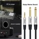 thumbnail image 5 of Cable de audio DTECH 3 pies 3.5 mm a doble 1/4" TRS, 5 of 7