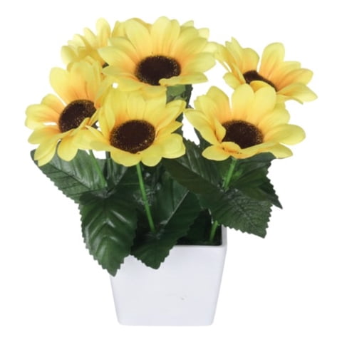 Genérico - Set 2 Planta Decorativa Artificial Arreglo Floral Hogar Jhn