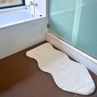 Santú Home & Deco - Alfombra De Baño Antideslizante Blanco