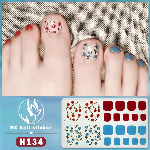 Gel New Toenail Stickers The New Whitening Toenail Stickers Crystal Manicure Toenail Stickers Health & Beauty Summer