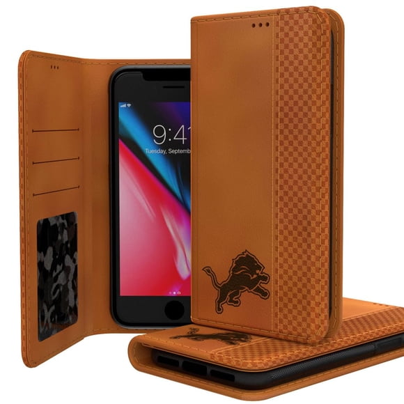 Funda Folio para Celular Diseño Cartera Detroit Lions Keyscaper