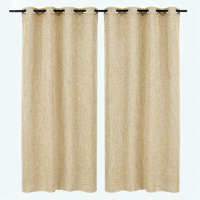 Zahr - Set 2 Cortinas Tipo Lino Arena