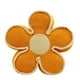 thumbnail image 2 of Set De 4 Cojines Diseño Flor Color Naranja, 2 of 3