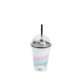 thumbnail image 1 of Vaso Con Bombilla Azul 360ml, 1 of 2