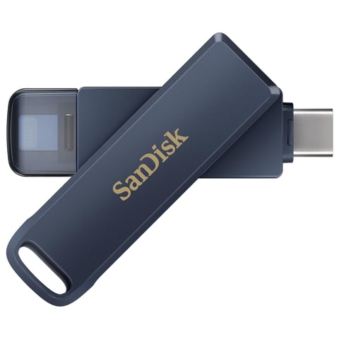 Unidad De Teléfono Sandisk De 256 Gb Para Iphone 15 Y Modelos Anteriores Metallic Sky