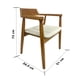 thumbnail image 3 of Pack 2 Sillas de Comedor Nusa Café, 3 of 6