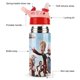 thumbnail image 3 of Gigantes de la ManchaBotella de Agua con Tapa Pop Top de Un Toque, Acero Inoxidable, a Prueba de Fugas, para Deportes, Botella Infantil rosa 12 oz, 3 of 6