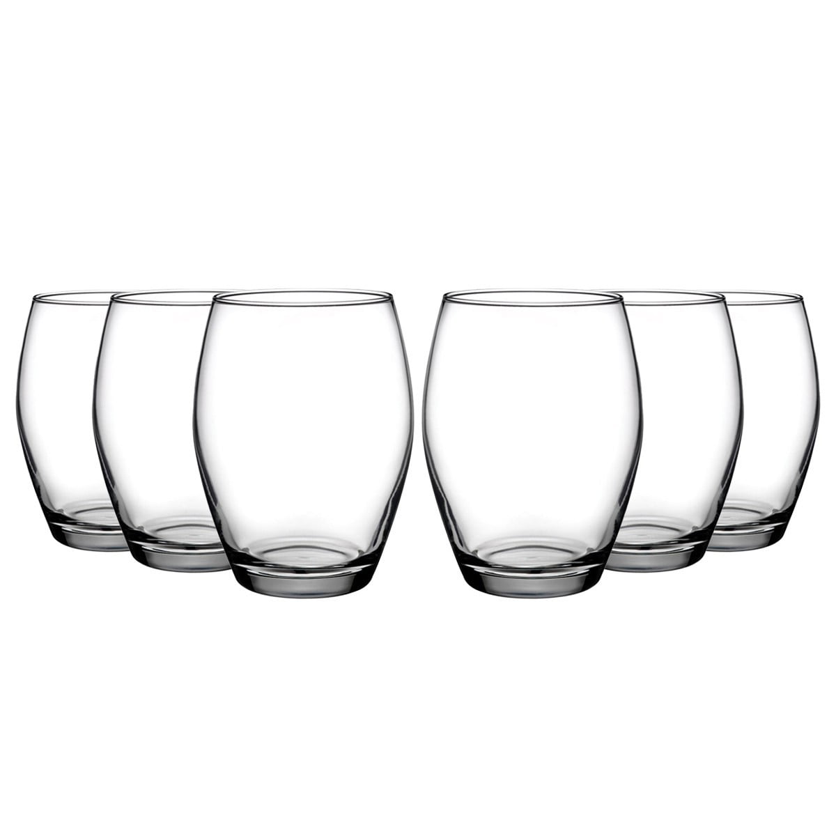 Pasabahce - Set De 6 Vasos De Whisky 390 Cc Línea Montecarlo