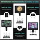 thumbnail image 2 of Microscopio digital para monedas Andonstar AD249S-M 2000x 10,1" HDMI, 2 of 8