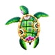 thumbnail image 4 of Decoración De Pared De Tortuga De Hierro, Decoración única Para Colgar En La Pared, Para Baño Al Aire Libre, Interior, Verde, 4 of 5