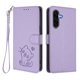 thumbnail image 1 of Samsung Galaxy A17 Funda Billetera con Ranuras para Tarjetas, Lila Claro, 1 of 6