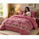 thumbnail image 1 of Cubrecama de Invierno Plush con Chiporro 2 Plazas Color Palo Rosa  TFYH61, 1 of 3