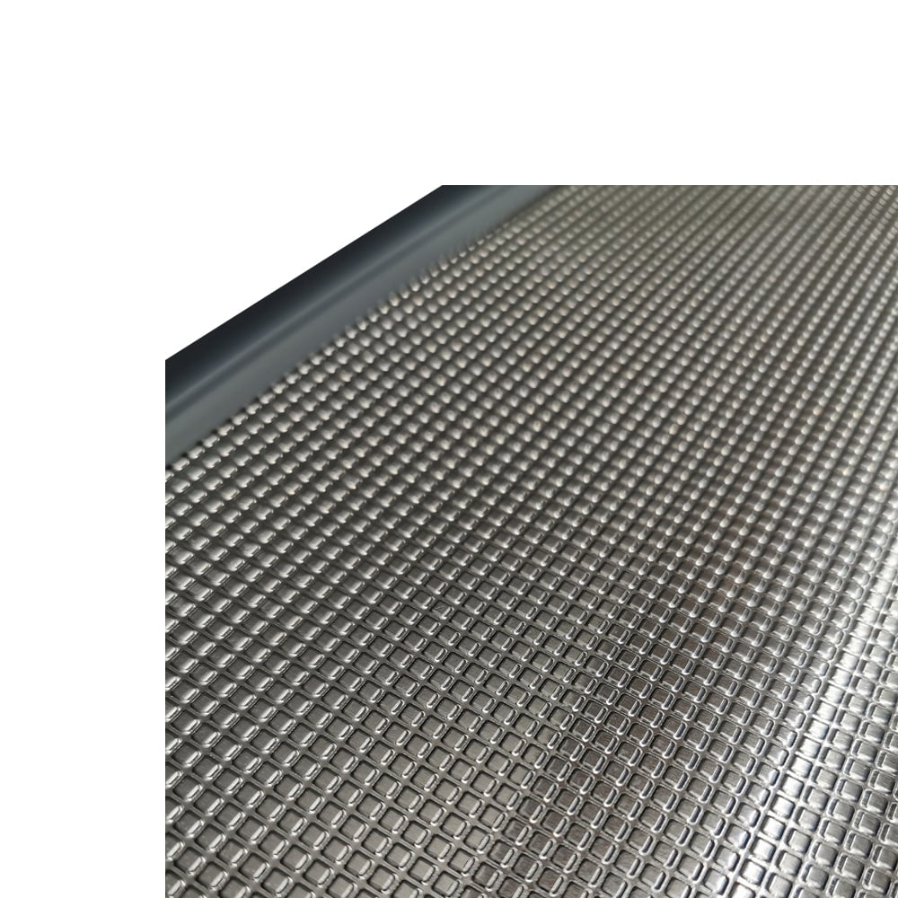 Volpato - Piso Bajo Lavaplatos 90 Cm Aluminio Texturado