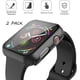 thumbnail image 2 of Funda + cristal templado para Apple Watch Misxi 2 de 44 mm, color negro, 2 of 9