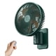 thumbnail image 1 of Ventilador de pared LEMOISTAR de 20 cm con mando a distancia, color verde y naranja, 1 of 7