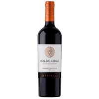 Vino Tinto Cabernet Sauvignon Reserva Botella 750 Ml Sol De Chile
