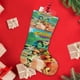 thumbnail image 4 of El Árbol Familiar de los Croods Tema: Calcetines de Navidad, fino lino blanco para colgar en escaleras y chimenea, decoración navideña para el hogar, regalo de Navidad.54cm×38cm, 4 of 5