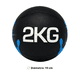 thumbnail image 2 of Balón Medicinal 2kg Con Rebote Para Entrenamiento Funcional, 2 of 2