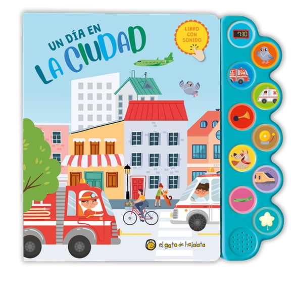 Libro Un Dia En La Ciudad - Libro Con Sonido