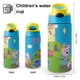 thumbnail image 2 of Peppa Pig Botella de Agua con Tapa Pop Top de Un Toque, Acero Inoxidable, a Prueba de Fugas, para Deportes, Botella Infantil azul 12 oz, 2 of 6