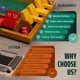 thumbnail image 4 of Tablero de madera Shut The Box Game para 4 jugadores, 35 cm, 4 of 9