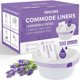 thumbnail image 1 of Commode Liners with Absorbent Pads for Bedside Commode, 100, 1 of 3