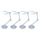 thumbnail image 4 of 4x Clear Doll Model Support Stand Soporte De Figura De Acción Para 1/144 Toy HG/RG/SD Blanco, 4 of 5