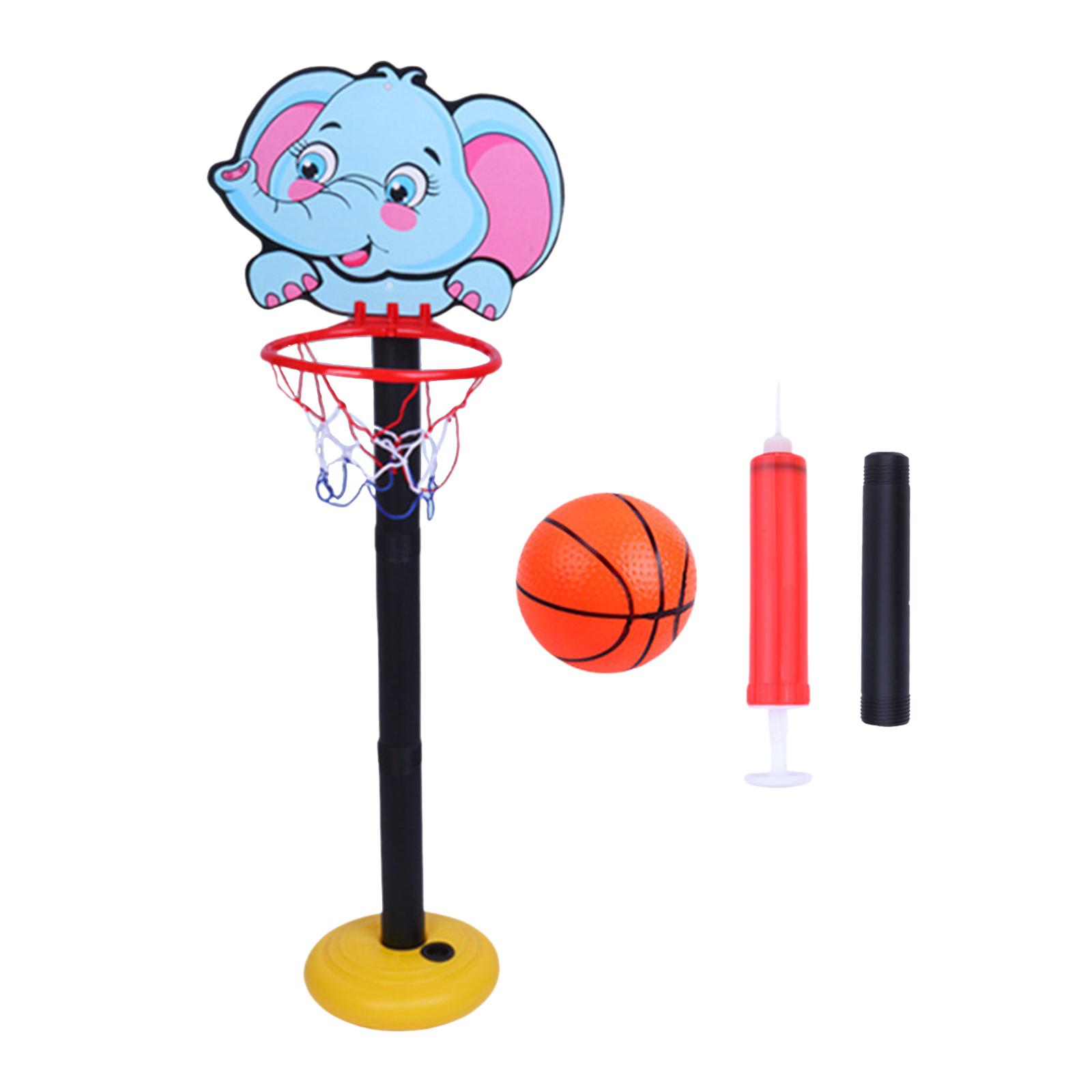Magideal - Juego De Aro De Baloncesto Portátil, Juego De Bañera, Juego De Baloncesto, Juego De Mini Juego De Baloncesto Para Dormitorio, Baño, Patio, Jardín Al , Elefante