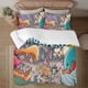 thumbnail image 1 of Bravest Woriors 3-Piece Bedding Set For Kids Boys Girls Adult Cartoon Warm Cute Fashion Holiday Present Gift Bed Sheets, 1 of 5