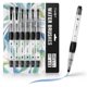 thumbnail image 1 of Water Brush Pens 6Pack LeakProof Refillable Watercolor Pen, 1 of 3