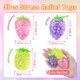 thumbnail image 2 of Juguete de presión Fyrddek 3 piezas de fruta con purpurina, 2 of 7