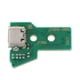 thumbnail image 1 of Placa de Enchufe de Puerto de Carga USB JDS-055 para Controlador PS4, 1 of 3