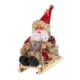 thumbnail image 3 of Colgante De árbol De Navidad, Trineo, Muñeco De Papá Noel Para Festival De Invierno Al Aire Libre, Sombrero De Fieltro Rojo, 3 of 5