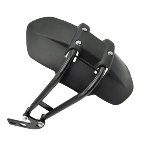 Magideal - Cubierta De Guardabarros Trasero Para Bicicleta Eléctrica Piezas De Plástico Soporte Horizontal