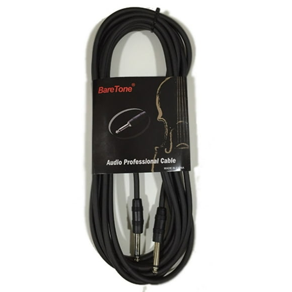 Cable Audio Plugin Mono 6.5 x 6.5, 5 Metros SL-1062