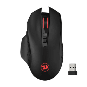 Mouse Gamer Inalámbrico Redragon M656 Gainer, 4000 Dpi, Wireless 2.4Ghz, Negro