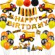 thumbnail image 1 of Set, Car Excavation Excavator Balloon Birthday Decoration Scene Layout Boy Theme Birthday Party Backdrop Package, Party Decor, Party Supplies, Home Decor, Room Decor, Birthday Decor, Birthday Supplies, 1 of 2