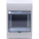 thumbnail image 1 of CAJA-DIN4T KALOP c/Tapa 54/72mm-Ancho Caja Plastica p/Automaticos RielDin-Plastic, 1 of 4