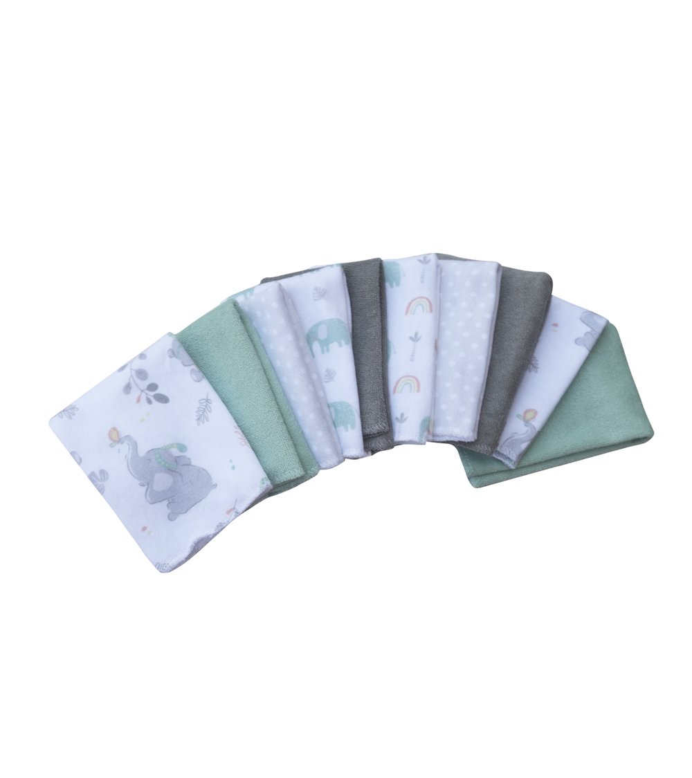 Pumucki - Set De 10 Toallitas Bebé