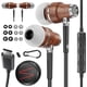 thumbnail image 1 of Auriculares Symphonized con cable USB-C de madera y micrófono con cancelación de ruido, 1 of 6