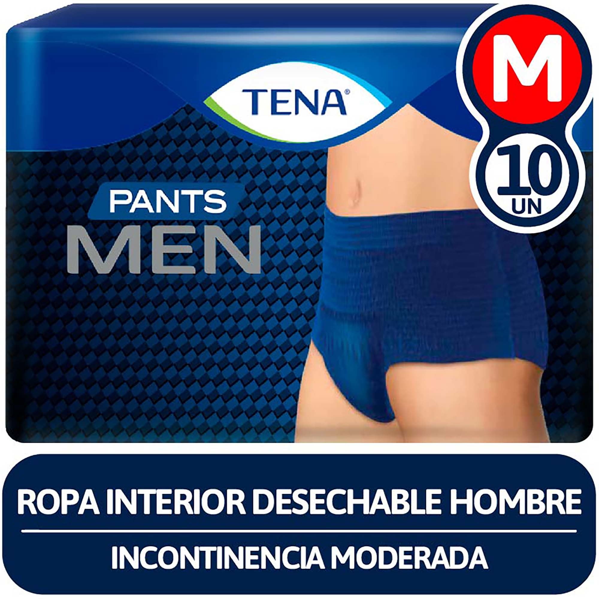 Ropa Interior Desechable Men 10 Un Tena