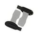 thumbnail image 2 of Envolturas De Soporte Para Muñeca De Elevación, Empuñaduras Premium Para Gimnasio, Levantamiento De Pesas Con Mancuernas, Gris, 2 of 5