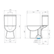 thumbnail image 3 of Sanitario Wc Two Pieces Aura, 3 of 3