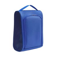 Magideal - Bolsa De Golf Con Cremallera, De Tela Oxford, Para Transportar Zapatos De Golf. Organizador Deportivo Para Guardar Artículos De Golf, Fútbol, Bolos, Azul