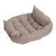 thumbnail image 2 of Sofá Suave Mascota Gato Perro Cama Cómoda Y Cálida Cama Para Mascotas Cama Para Dormir Cojín Cama Caqui Marrón S, 2 of 3